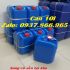 Can nhựa HPDE, can công nghiệp, can nhưa, can vuông, can 5l , can 20l