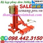 Bộ kẹp gắp 1 thùng phuy đơn 360kg giá tốt - siêu khuyến mãi call/zalo 0984423150 Huyền