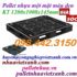 Pallet nhựa 1200x1000x145mm màu đen