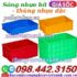 Sóng nhựa bít - thùng nhựa đặc - thùng nhựa công nghiệp đặc