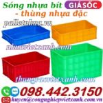 Sóng nhựa đặc - Thùng nhựa bít