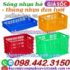 Sóng nhựa hở - thùng nhựa đan lưới - thùng nhựa công nghiệp đan lưới