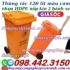 Thùng rác 120 lít màu cam - xả kho giá sốc