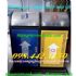 Thùng phân loại rác 2 ngăn nắp lật thép giá sốc call 0984423150 – Huyền
