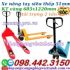 Xe nâng tay siêu thấp 51mm tải 2 tấn càng rộng 685x1220mm