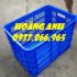 Địa chỉ mua sóng nhựa HS012, sọt nhựa rỗng kích thước 505*350*310mm
